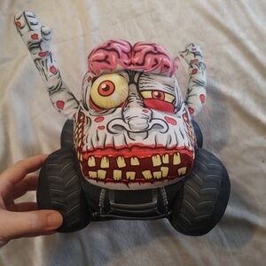 Monster Jam Truckin Pals Zombie Truck Stuffed Plush Toy 9"